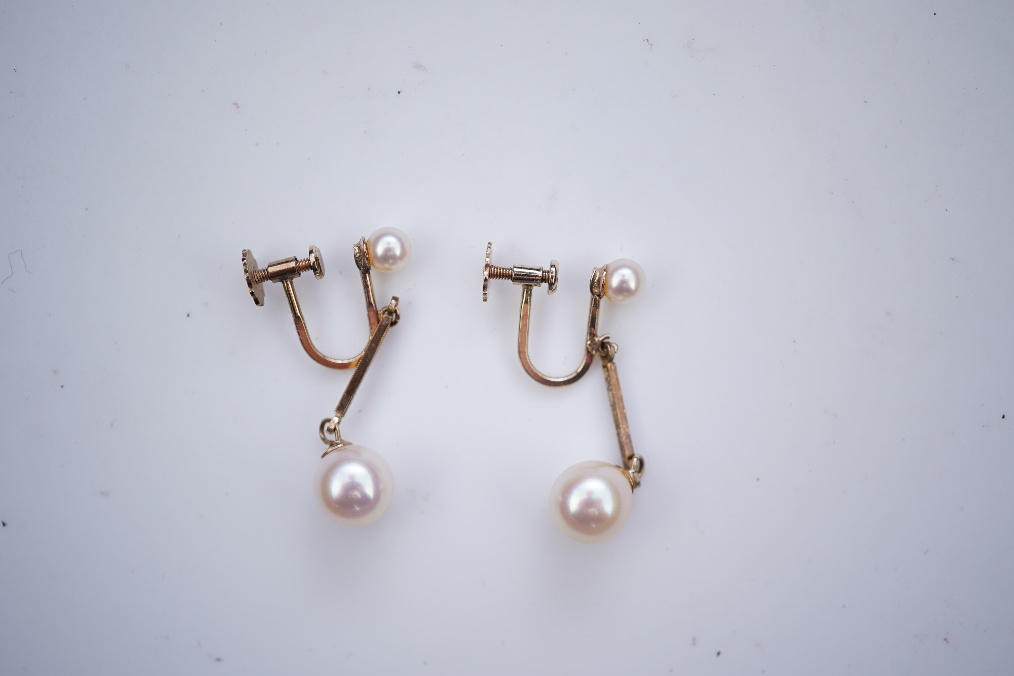 A collection of earrings